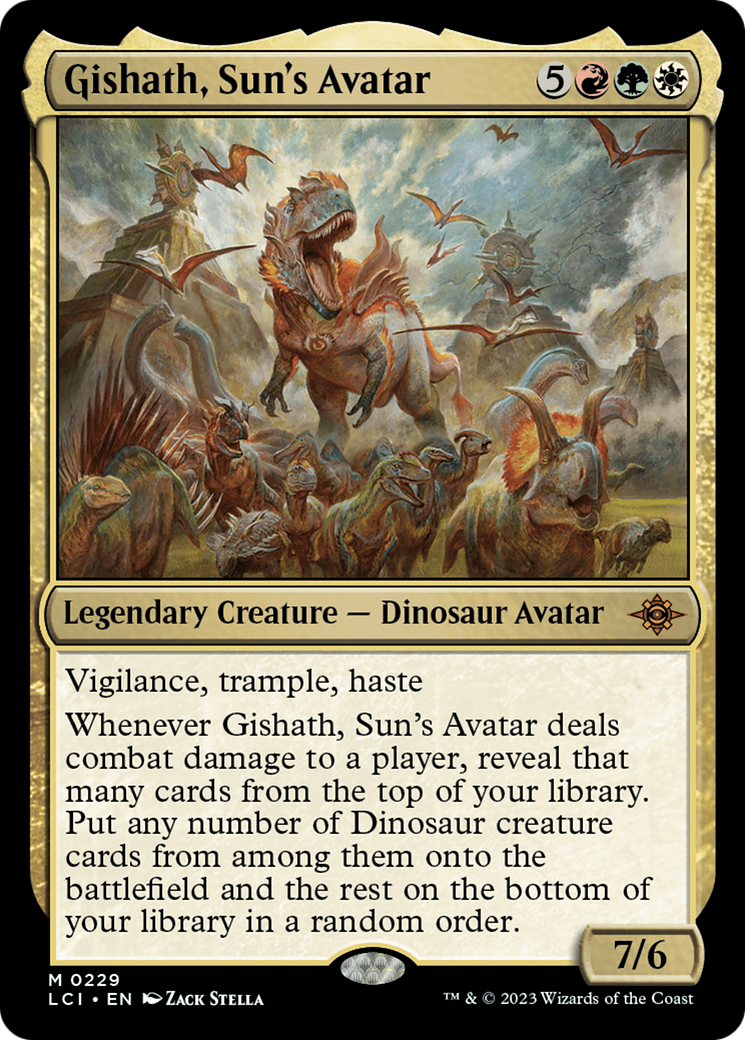Gishath, Sun's Avatar [The Lost Caverns of Ixalan] - Magic: The Gathering - Card Brawlers | Quebec | Canada |