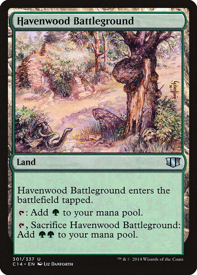 Havenwood Battleground [Commander 2014] - Magic: The Gathering - Card Brawlers | Quebec | Canada |