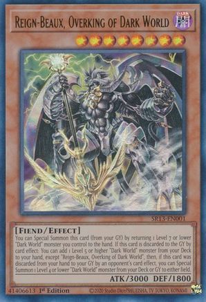 Reign-Beaux, Overking of Dark World [SR13-EN001] Ultra Rare - Yu-Gi-Oh! - Card Brawlers | Quebec | Canada |