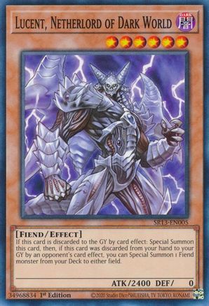 Lucent, Netherlord of Dark World [SR13-EN005] Common - Yu-Gi-Oh! - Card Brawlers | Quebec | Canada |