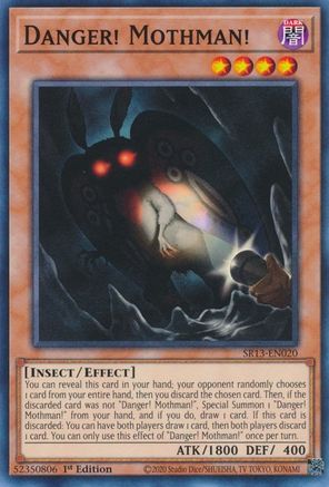 Danger! Mothman! [SR13-EN020] Common - Yu-Gi-Oh! - Card Brawlers | Quebec | Canada |