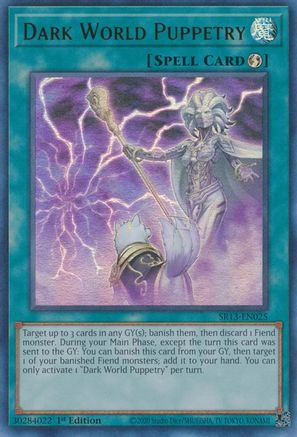 Dark World Puppetry [SR13-EN025] Ultra Rare - Yu-Gi-Oh! - Card Brawlers | Quebec | Canada |