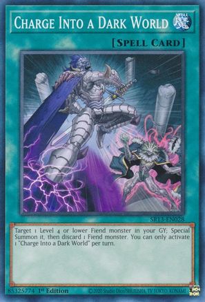 Charge Into a Dark World [SR13-EN028] Common - Yu-Gi-Oh! - Card Brawlers | Quebec | Canada |