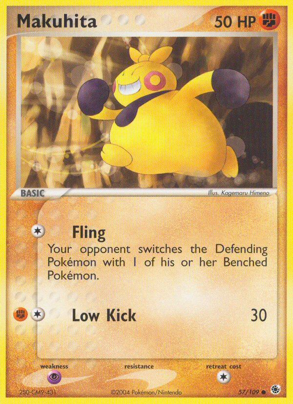 Makuhita (57/109) [EX: Ruby & Sapphire] - Pokémon - Card Brawlers | Quebec | Canada |