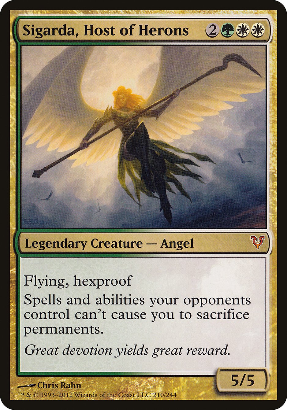 Sigarda, Host of Herons (Oversized) [Open the Helvault] - Magic: The Gathering - Card Brawlers | Quebec | Canada |