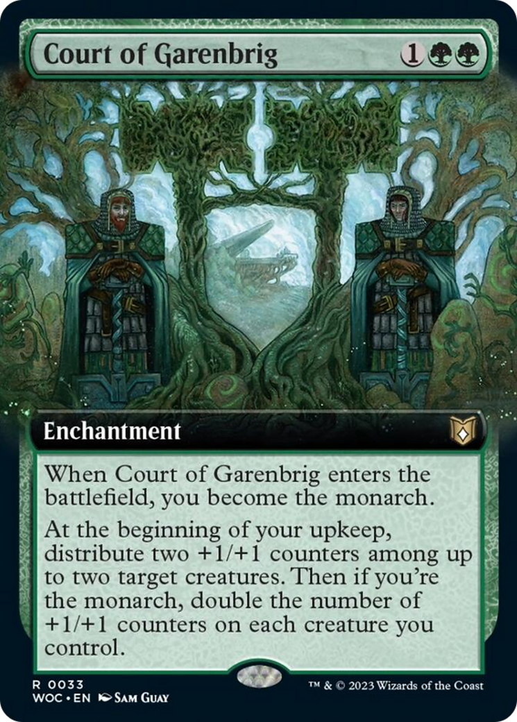 Court of Garenbrig (Extended Art) [Wilds of Eldraine Commander] - Magic: The Gathering - Card Brawlers | Quebec | Canada |