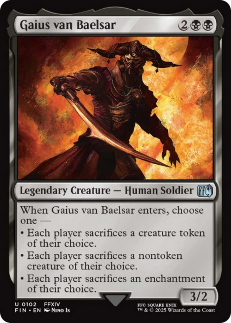 Gaius van Baelsar [FINAL FANTASY] - Magic: The Gathering - Card Brawlers | Quebec | Canada |
