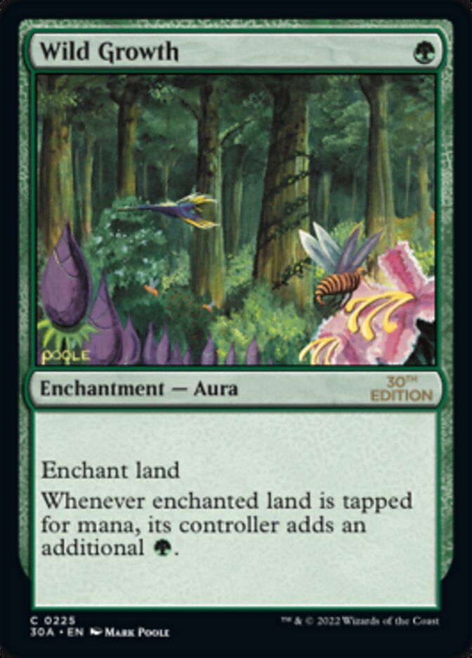 Wild Growth [30th Anniversary Edition] - Magic: The Gathering - Card Brawlers | Quebec | Canada |