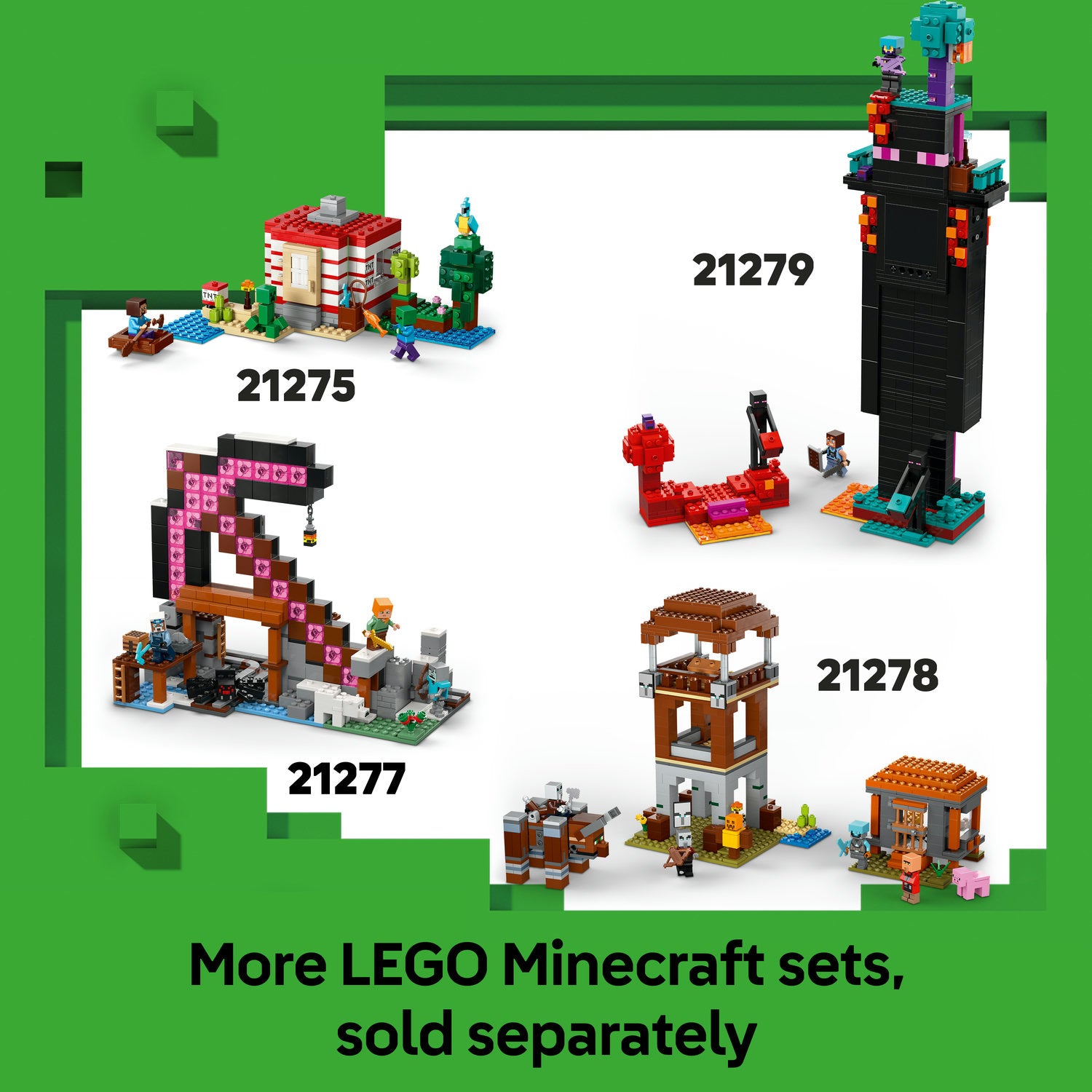 LEGO® - Minecraft - The Creeper™ - Building Kit - 21276