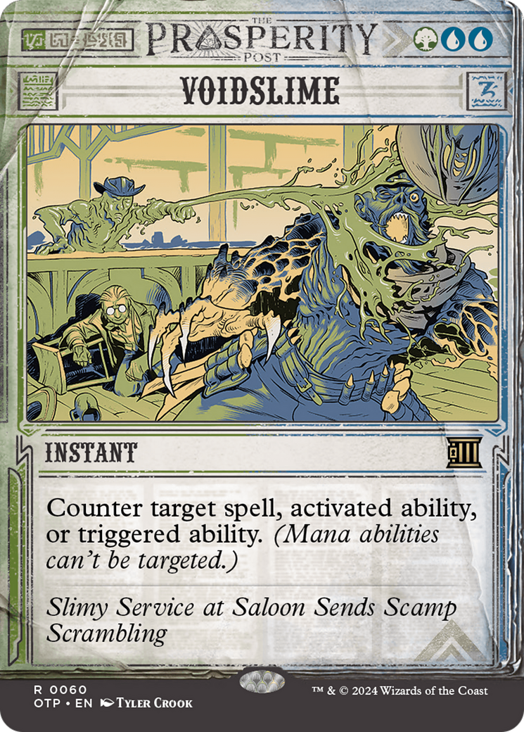 Voidslime [Outlaws of Thunder Junction: Breaking News] - Magic: The Gathering - Card Brawlers | Quebec | Canada |