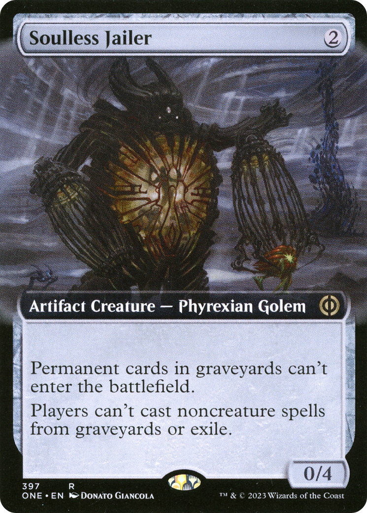 Soulless Jailer (Extended Art) [Phyrexia: All Will Be One] - Magic: The Gathering - Card Brawlers | Quebec | Canada |