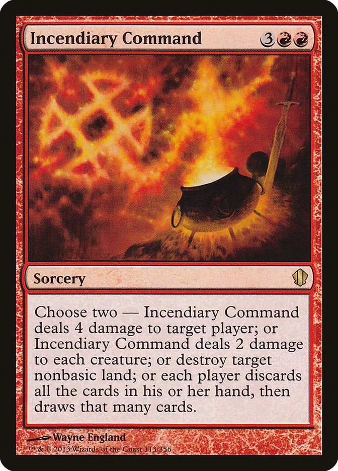 Incendiary Command [Commander 2013] - Magic: The Gathering - Card Brawlers | Quebec | Canada |