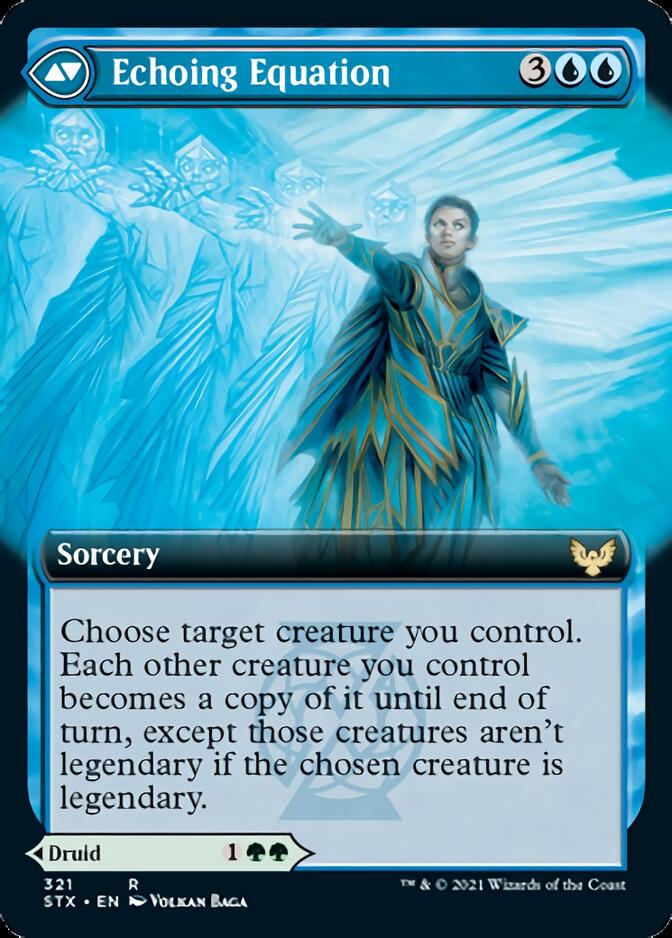 Augmenter Pugilist // Echoing Equation (Extended Art) [Strixhaven: School of Mages] - Magic: The Gathering - Card Brawlers | Quebec | Canada |