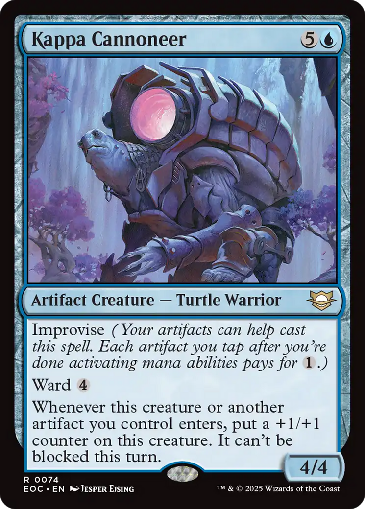 Kappa Cannoneer [Edge of Eternities Commander] - Magic: The Gathering - Card Brawlers | Quebec | Canada |