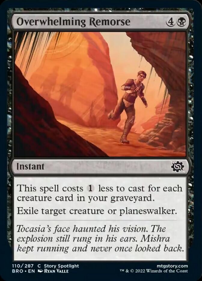 Overwhelming Remorse [The Brothers' War] - Magic: The Gathering - Card Brawlers | Quebec | Canada |