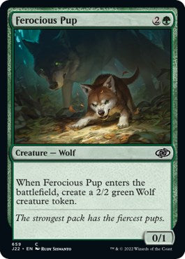Ferocious Pup [Jumpstart 2022] - Magic: The Gathering - Card Brawlers | Quebec | Canada |