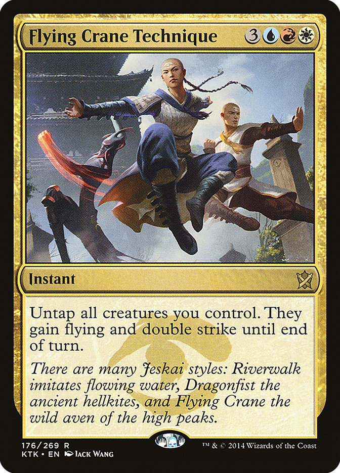 Flying Crane Technique [Khans of Tarkir] - Magic: The Gathering - Card Brawlers | Quebec | Canada |