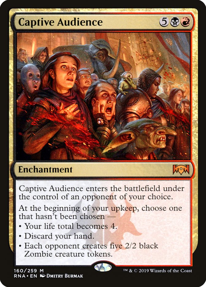 Captive Audience [Ravnica Allegiance] - Magic: The Gathering - Card Brawlers | Quebec | Canada |
