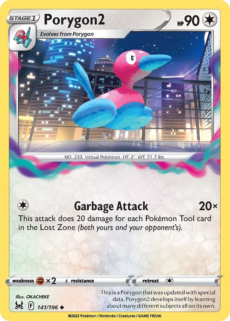 Porygon2 (141/196) [Sword & Shield: Lost Origin] - Pokémon - Card Brawlers | Quebec | Canada |