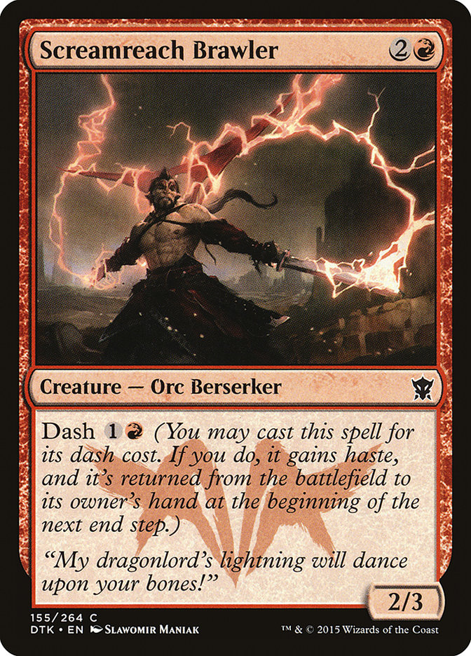 Screamreach Brawler [Dragons of Tarkir] - Magic: The Gathering - Card Brawlers | Quebec | Canada |