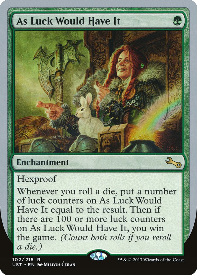 As Luck Would Have It [Unstable] - Magic: The Gathering - Card Brawlers | Quebec | Canada |