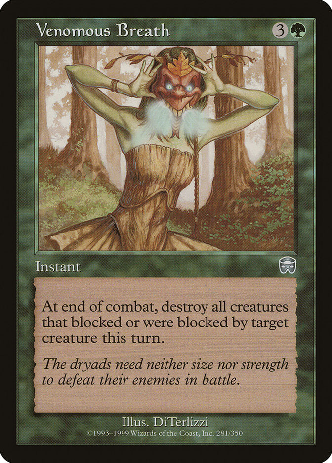Venomous Breath [Mercadian Masques] - Magic: The Gathering - Card Brawlers | Quebec | Canada |
