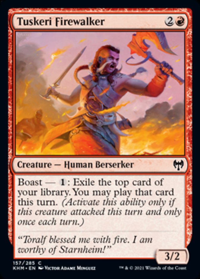 Tuskeri Firewalker [Kaldheim] - Magic: The Gathering - Card Brawlers | Quebec | Canada |