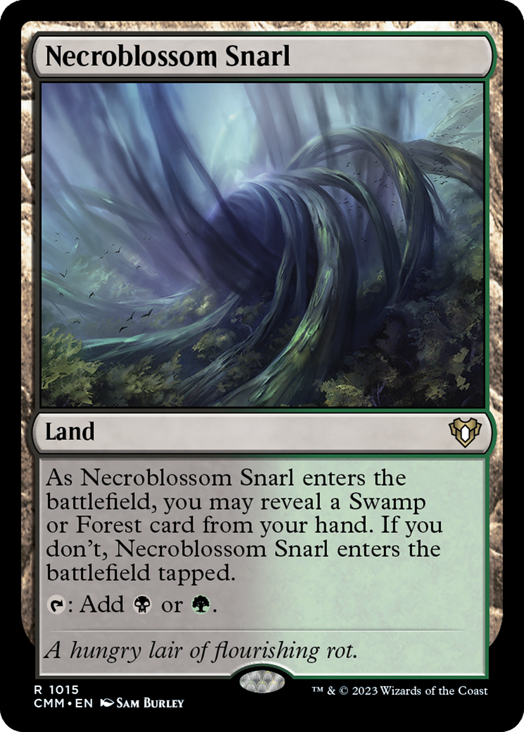 Necroblossom Snarl [Commander Masters] - Magic: The Gathering - Card Brawlers | Quebec | Canada |