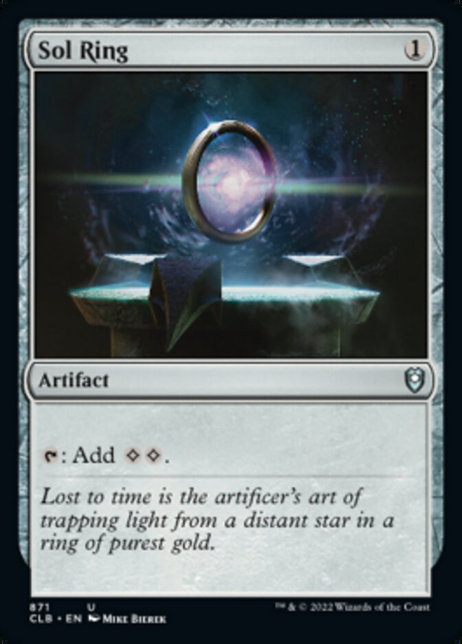 Sol Ring [Commander Legends: Battle for Baldur's Gate] - Magic: The Gathering - Card Brawlers | Quebec | Canada |