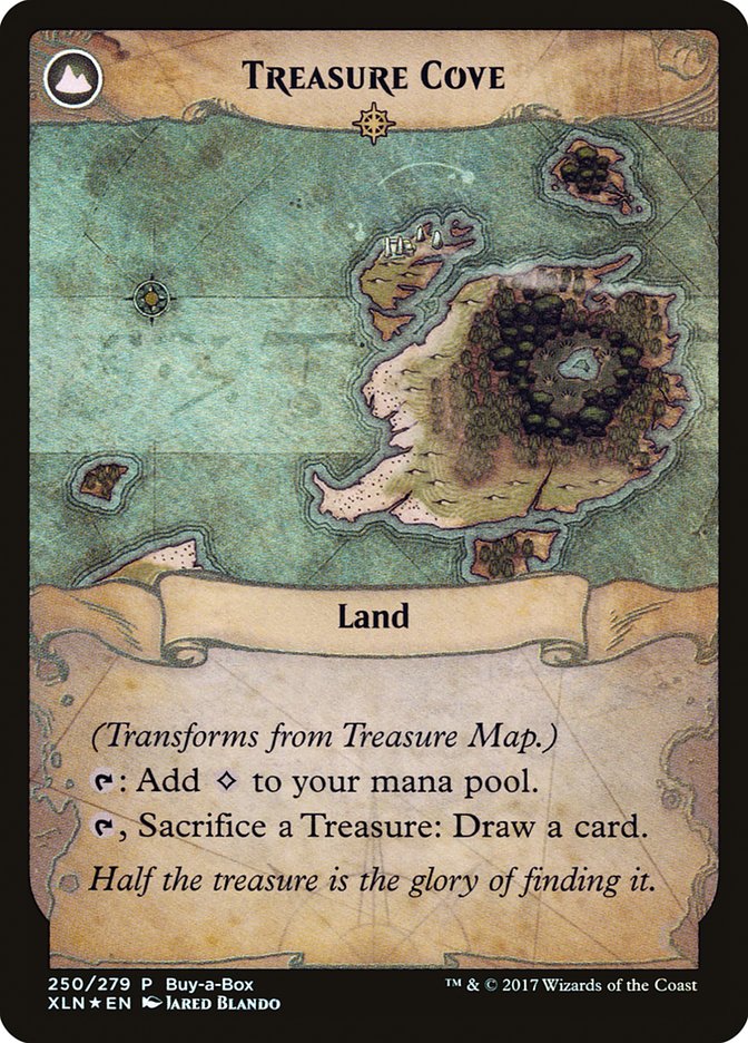 Treasure Map // Treasure Cove (Buy-A-Box) [Ixalan Treasure Chest] - Magic: The Gathering - Card Brawlers | Quebec | Canada |