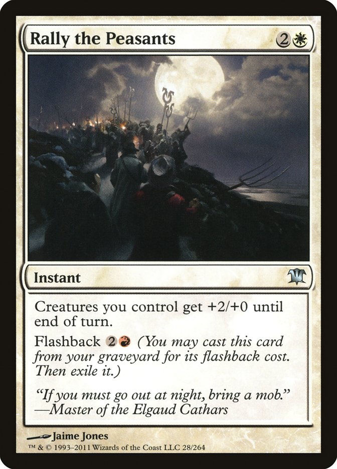 Rally the Peasants [Innistrad] - Magic: The Gathering - Card Brawlers | Quebec | Canada |