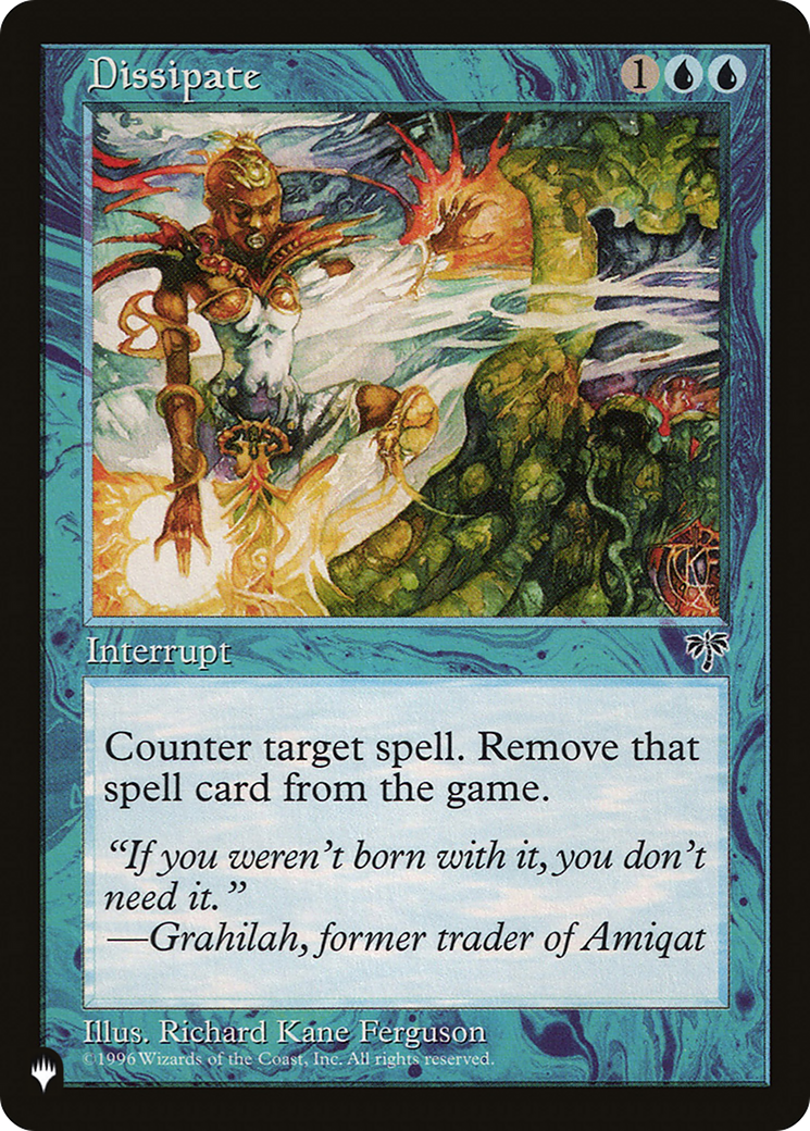 Dissipate [The List] - Magic: The Gathering - Card Brawlers | Quebec | Canada |