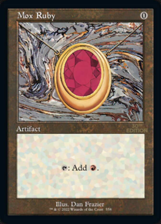 Mox Ruby (Retro) [30th Anniversary Edition] - Magic: The Gathering - Card Brawlers | Quebec | Canada |