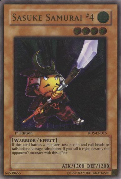 Sasuke Samurai #4 [RDS-EN016] Ultimate Rare - Yu-Gi-Oh! - Card Brawlers | Quebec | Canada |