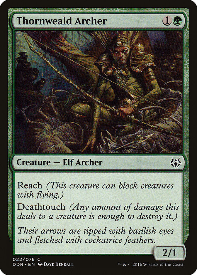 Thornweald Archer [Duel Decks: Nissa vs. Ob Nixilis] - Magic: The Gathering - Card Brawlers | Quebec | Canada |