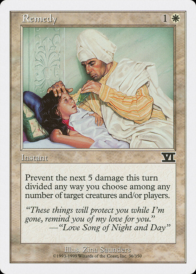 Remedy [Classic Sixth Edition] - Magic: The Gathering - Card Brawlers | Quebec | Canada |