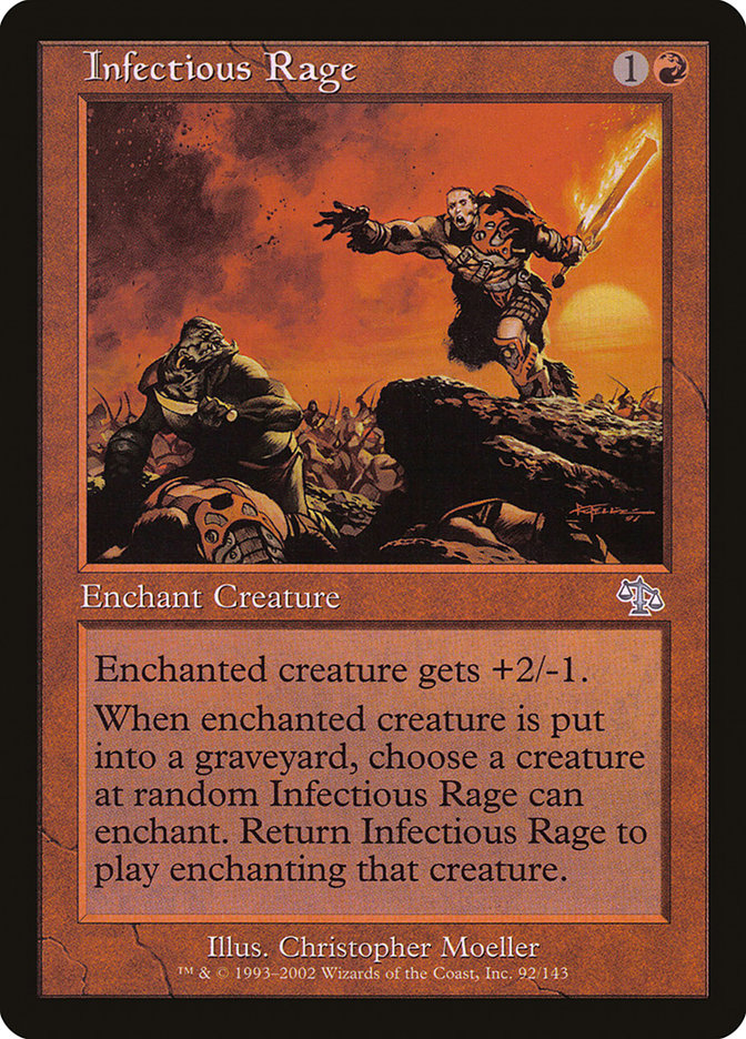 Infectious Rage [Judgment] - Magic: The Gathering - Card Brawlers | Quebec | Canada |