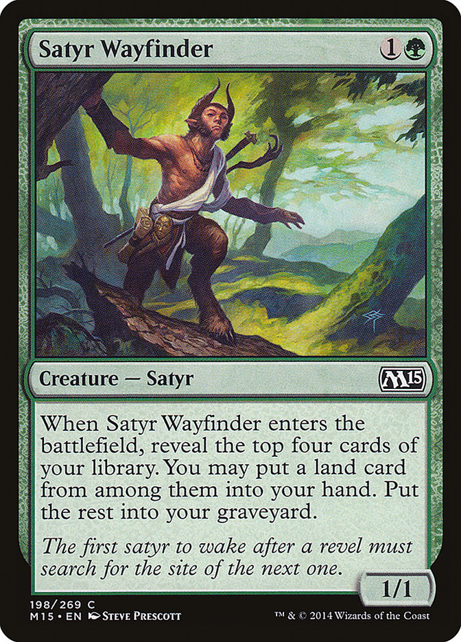 Satyr Wayfinder [Magic 2015] - Magic: The Gathering - Card Brawlers | Quebec | Canada |
