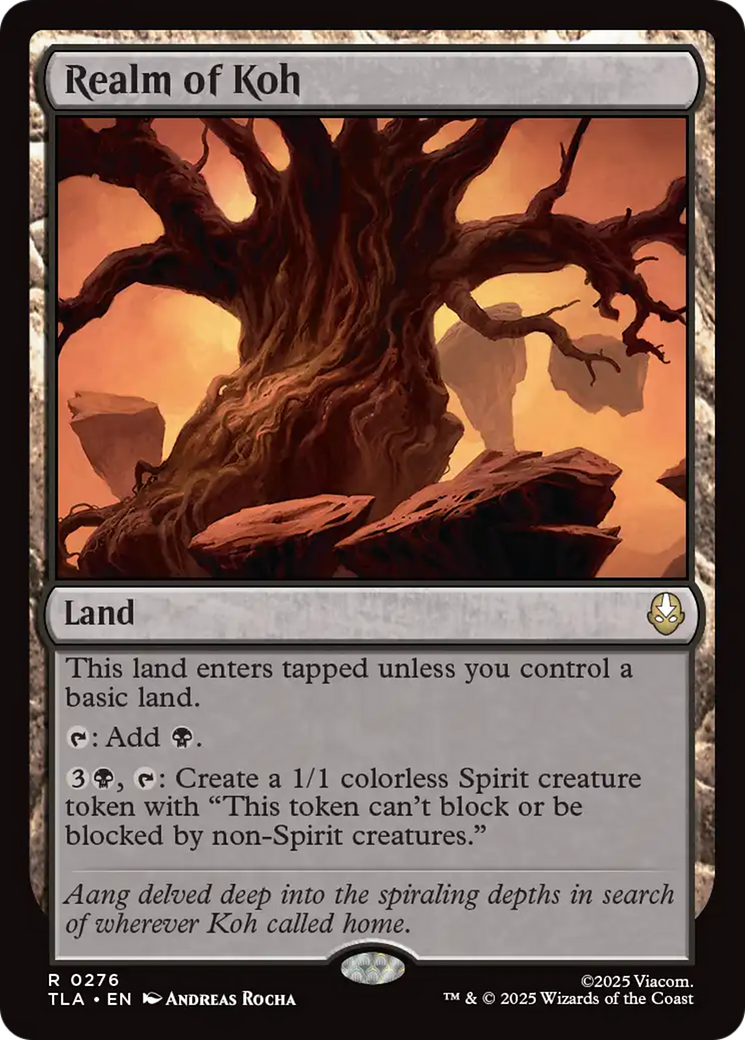 Realm of Koh [Avatar: The Last Airbender] - Magic: The Gathering - Card Brawlers | Quebec | Canada |