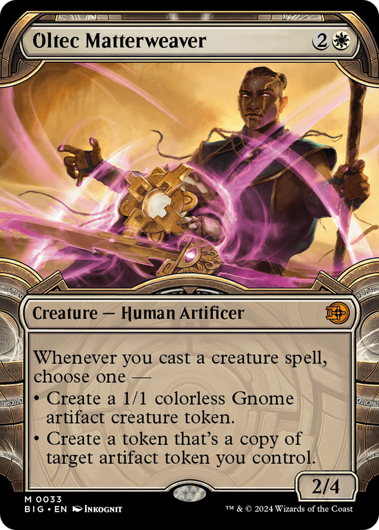 Oltec Matterweaver (Showcase) [Outlaws of Thunder Junction: The Big Score] - Magic: The Gathering - Card Brawlers | Quebec | Canada |