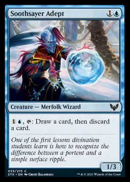 Soothsayer Adept [Strixhaven: School of Mages] - Magic: The Gathering - Card Brawlers | Quebec | Canada |