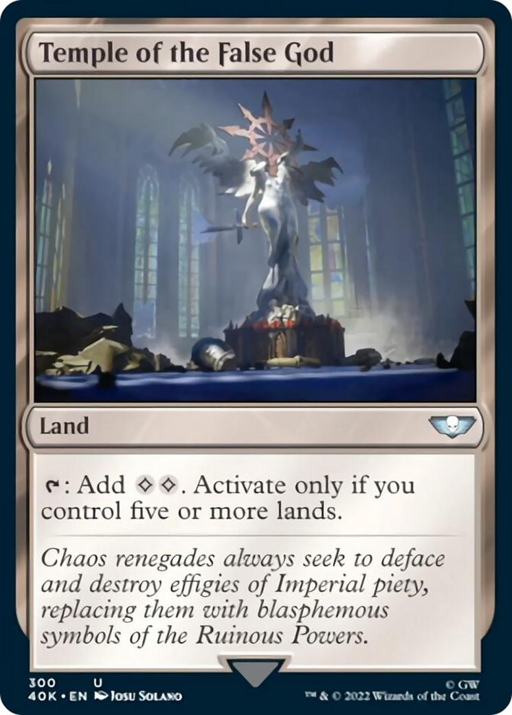 Temple of the False God [Warhammer 40,000] - Magic: The Gathering - Card Brawlers | Quebec | Canada |