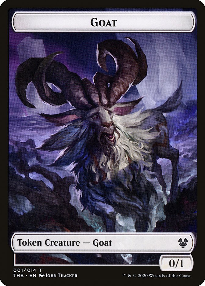 Goat Token [Theros Beyond Death Tokens] - Magic: The Gathering - Card Brawlers | Quebec | Canada |