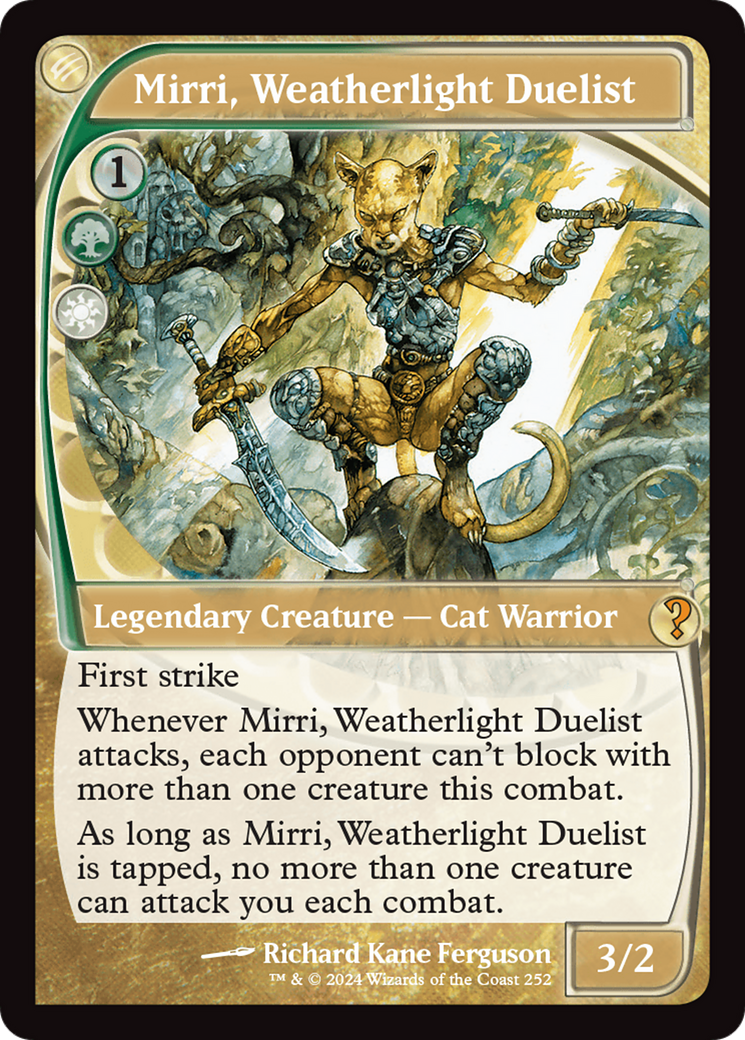 Mirri, Weatherlight Duelist (Future Sight) [Mystery Booster 2] - Magic: The Gathering - Card Brawlers | Quebec | Canada |