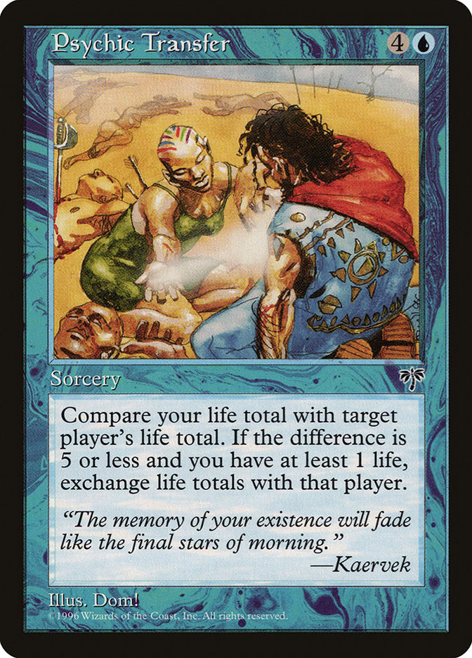 Psychic Transfer [Mirage] - Magic: The Gathering - Card Brawlers | Quebec | Canada |