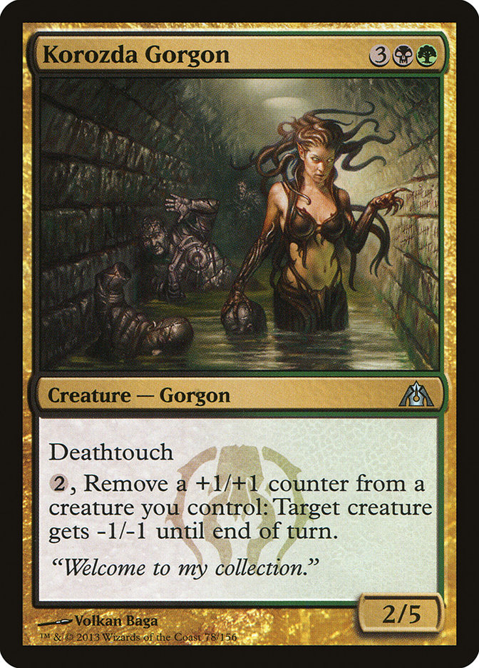 Korozda Gorgon [Dragon's Maze] - Magic: The Gathering - Card Brawlers | Quebec | Canada |