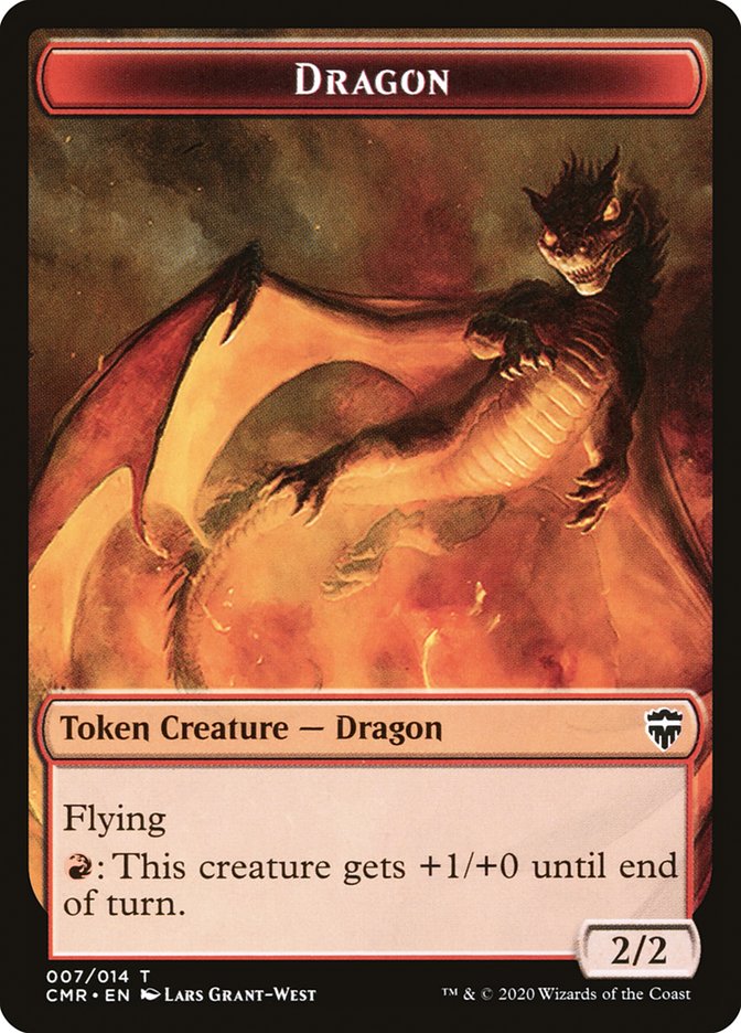Dragon Token [Commander Legends Tokens] - Magic: The Gathering - Card Brawlers | Quebec | Canada |