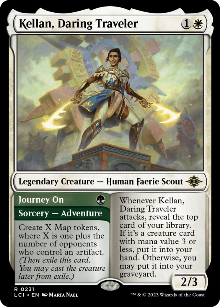 Kellan, Daring Traveler [The Lost Caverns of Ixalan] - Magic: The Gathering - Card Brawlers | Quebec | Canada |