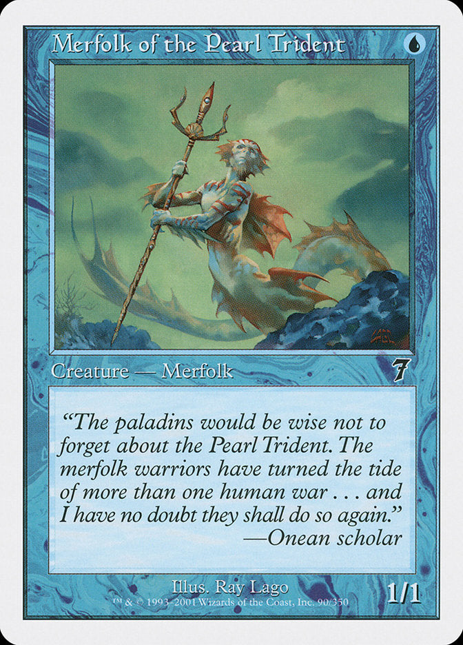 Merfolk of the Pearl Trident [Seventh Edition] - Magic: The Gathering - Card Brawlers | Quebec | Canada |