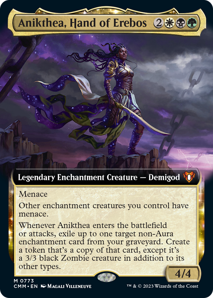 Anikthea, Hand of Erebos (Extended Art) [Commander Masters] - Magic: The Gathering - Card Brawlers | Quebec | Canada |